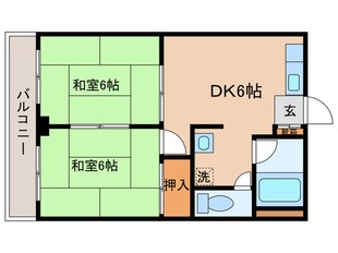 ヴィエント北花山の物件間取画像